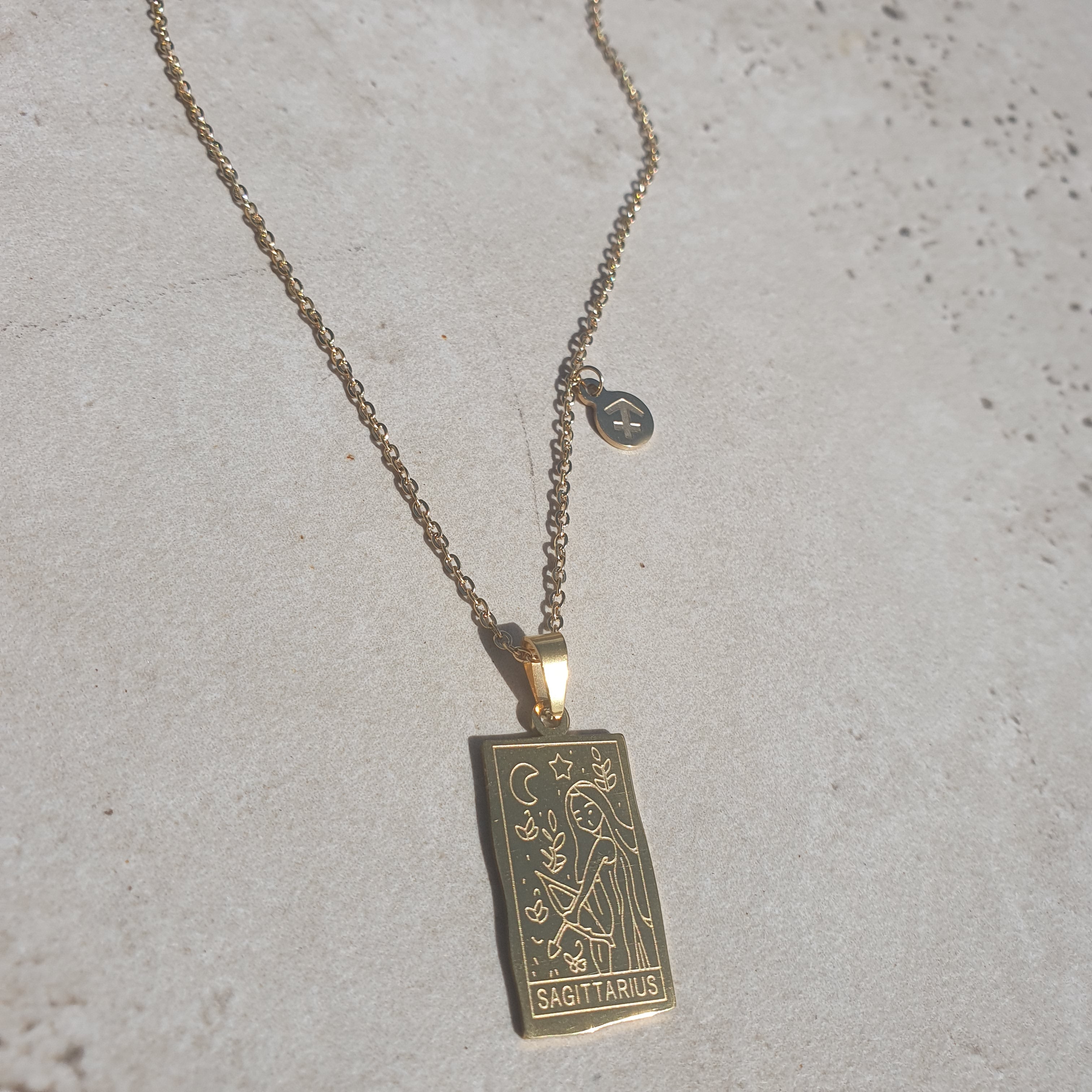 Sagittarius Zodiac Necklace