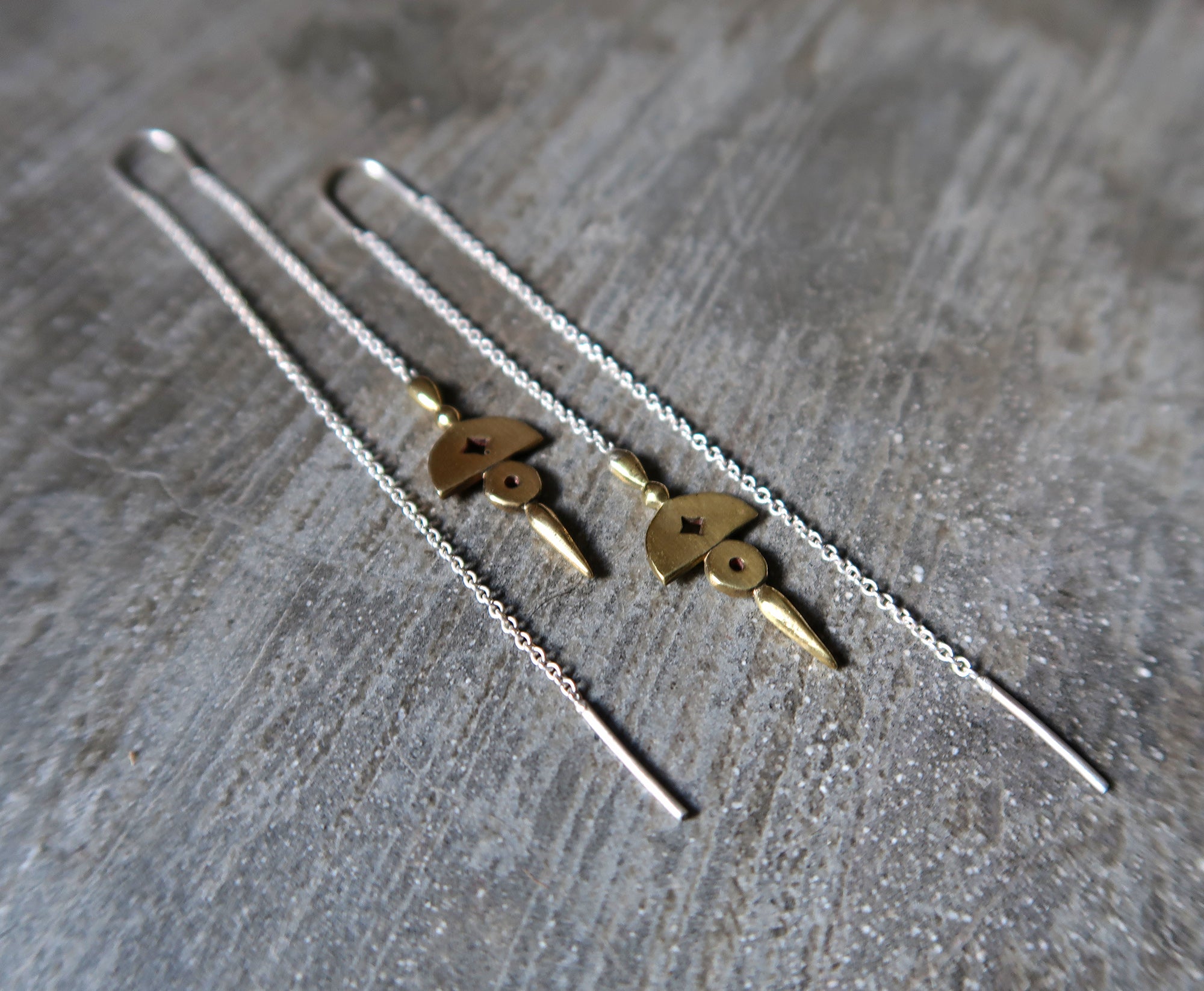 Ljo Brass Earrings