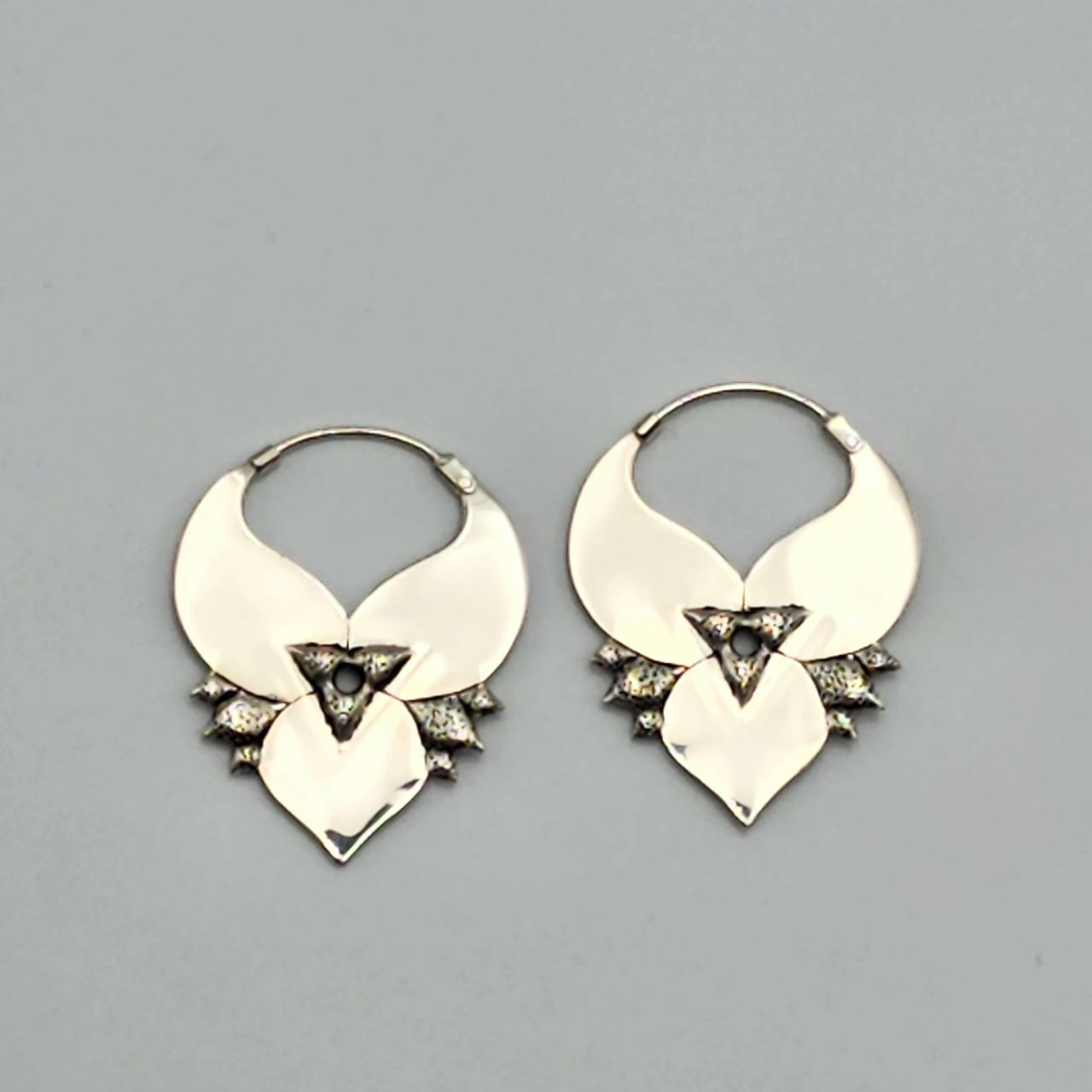 Inca Sterling Silver Earrings