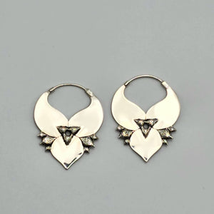 Inca Sterling Silver Earrings