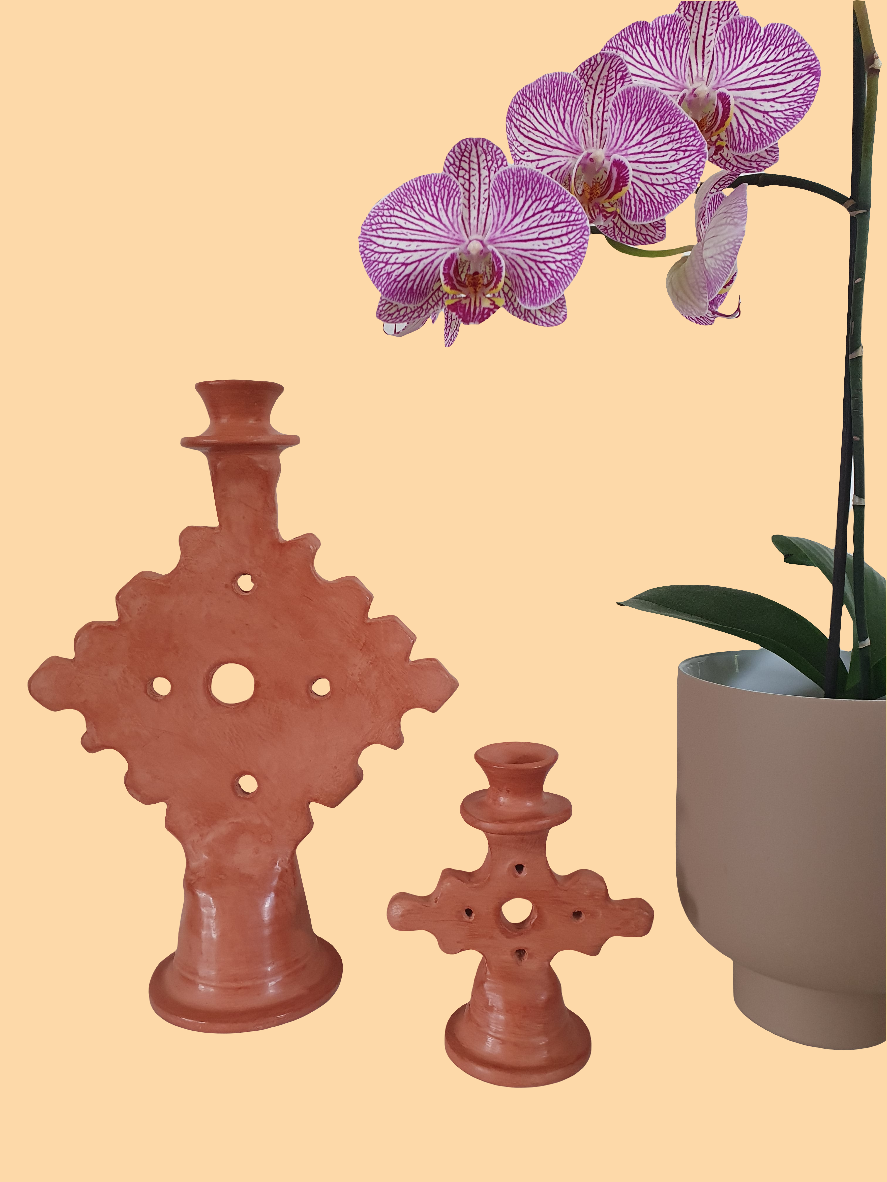 Tadlakt Diamond Candle Holders