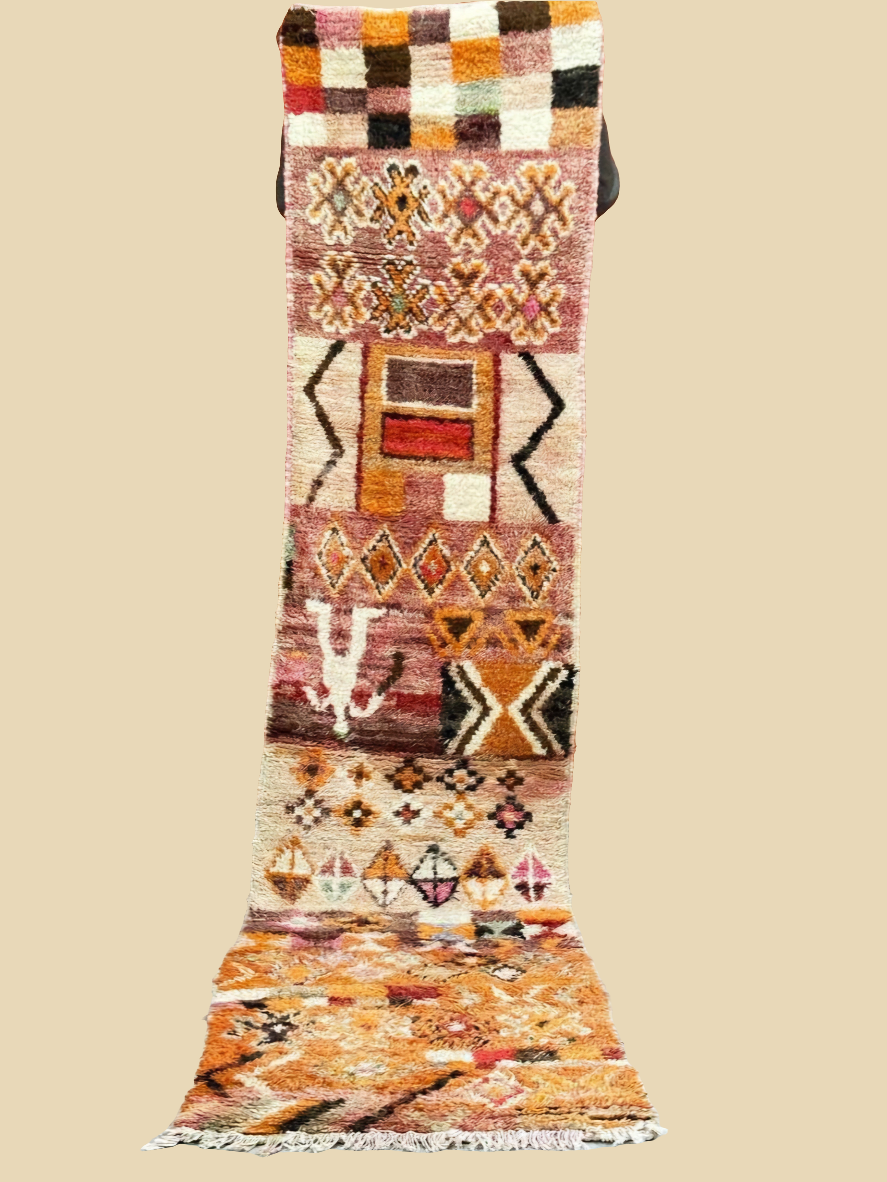 Ezra Moroccan vintage boujaad runner