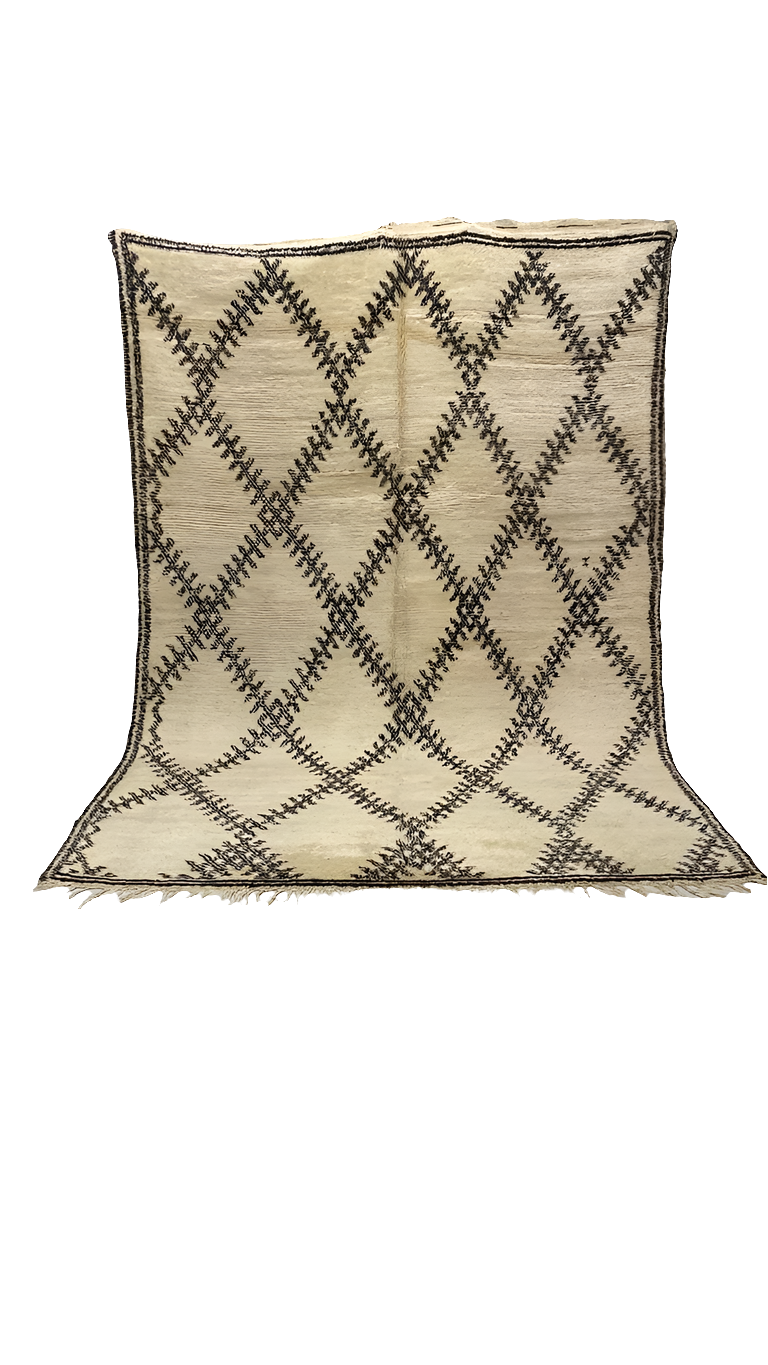 Beni Ourain Vintage Rug // Saha
