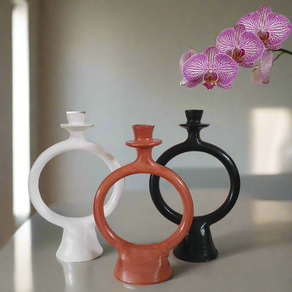 Tadlakt round candle holders 