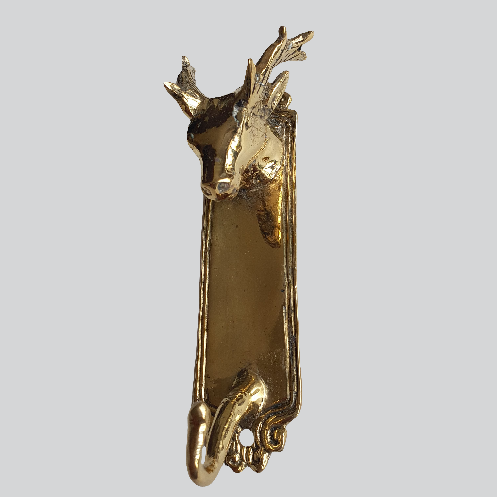 Deer Wall Hook Bronze