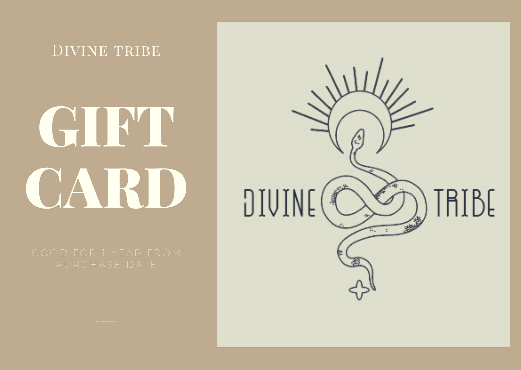 Divine Tribe Gift Card