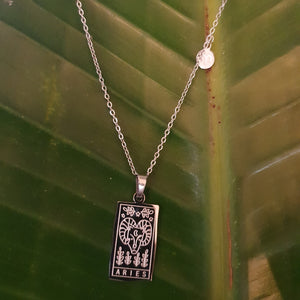 Aries Zodiac Necklace