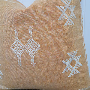 Cactus Silk Cushion // Peach Sherbet