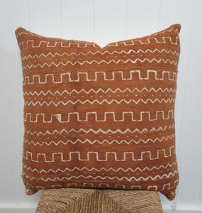 African Mucloth Cushion 50x50cm